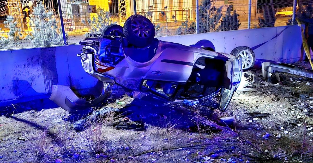 Aksaray Konya Karayolunda trafik kazasında 1 kişi öldü, 3 kişi yaralandı