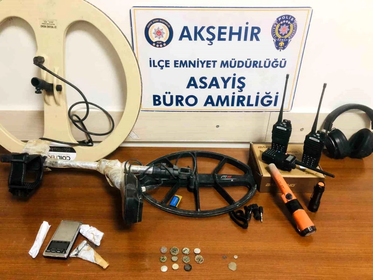 Akşehir'de Tarihi Eser Kaçakçılığı Operasyonu