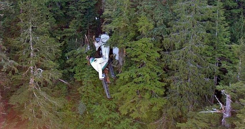  Alaska'da gezi uçağı düştü: 6 ölü