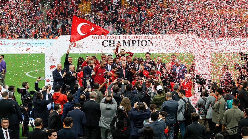 Ampute Futbol Milli Takımı'nın dünya kupası zaferi