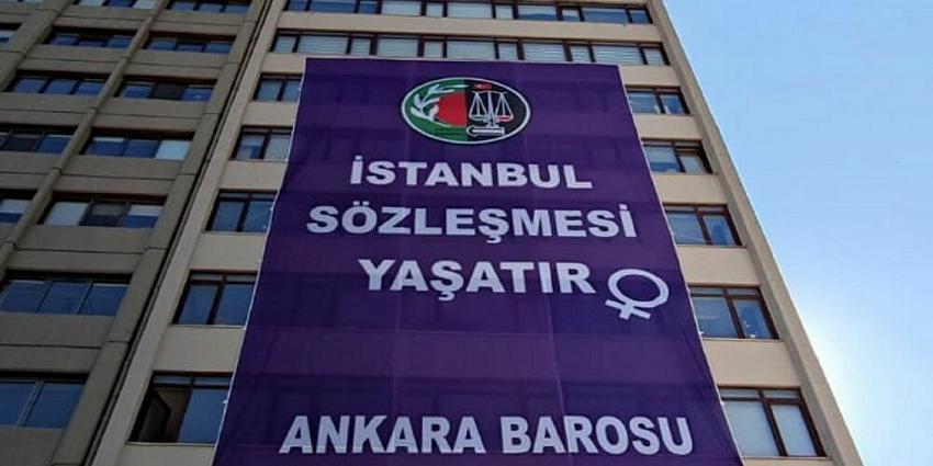 Ankara Barosundan Türkiye'nin İstanbul Sözleşmesi'nden çekilmesinin iptali için dava