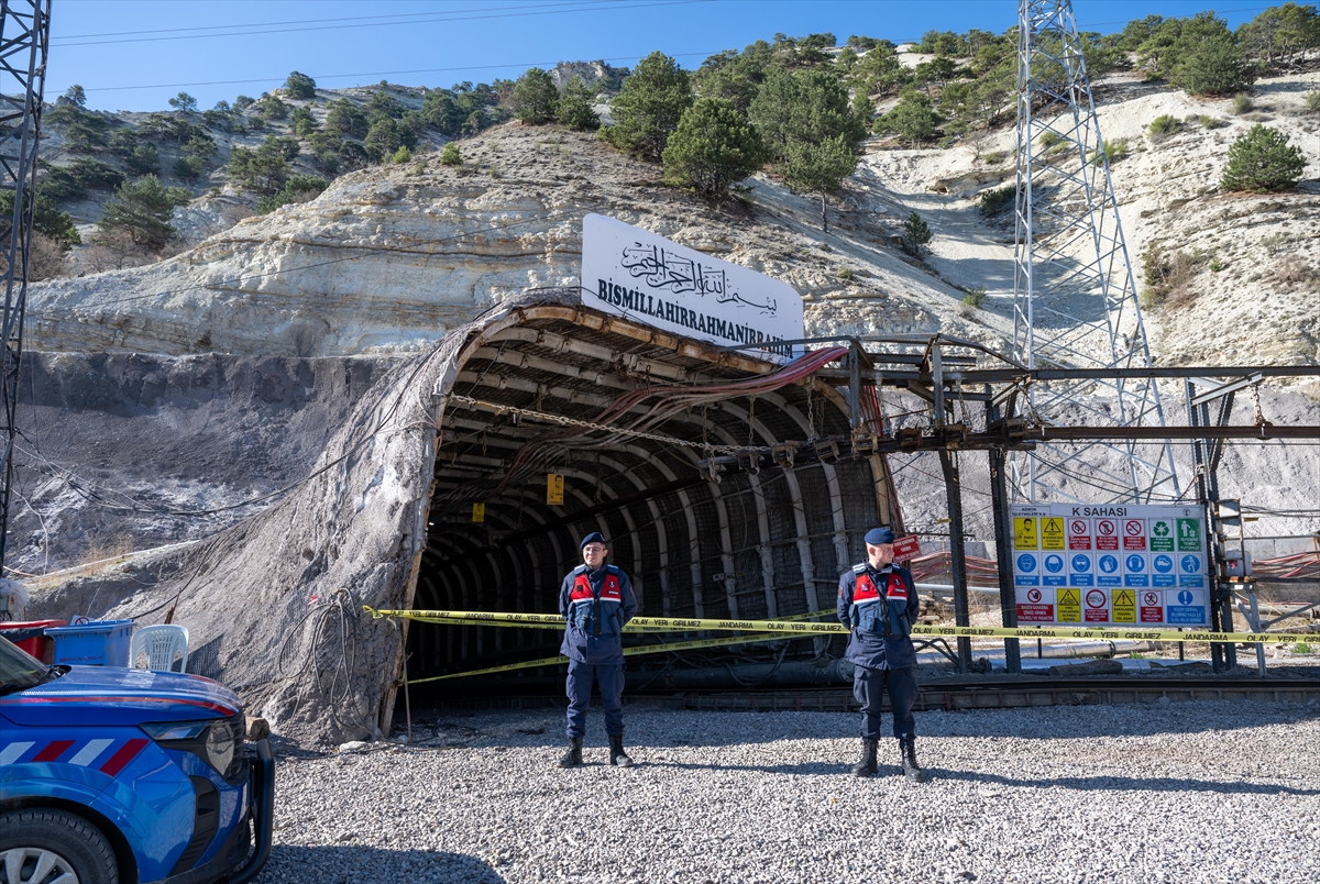 Ankara'da maden ocağında meydana gelen göçükte 13 işçi yaralandı
