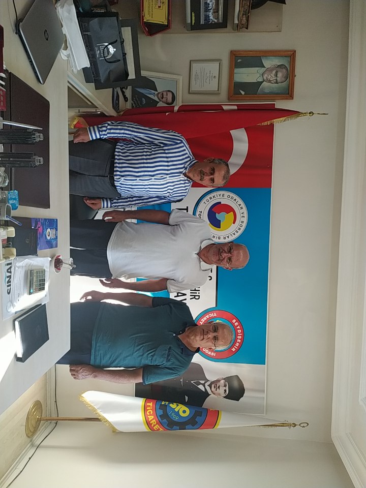Ankara Ticaret Odası Başkanı Gürsel Baran Seydişehir Ticaret ve Sanayi Odasını ziyaret etti