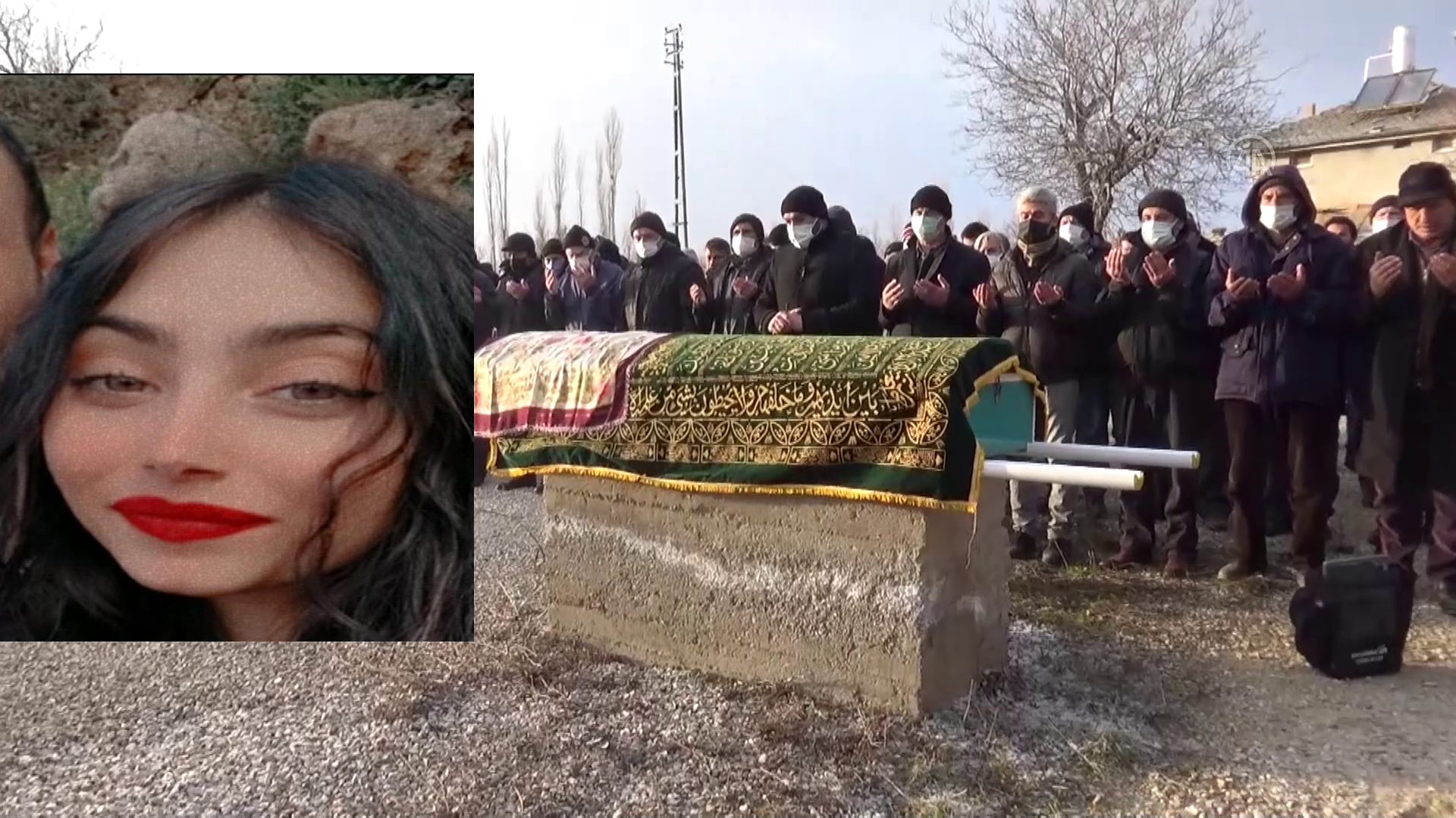 Antalya'da otel odasında ölü bulunan genç kızın cenazesi Konya'da defnedildi
