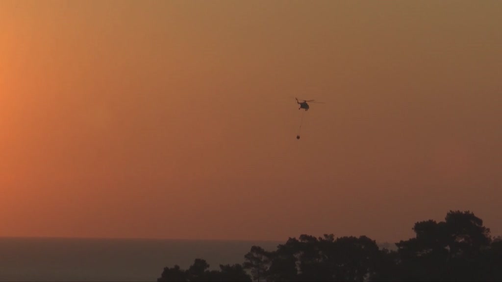 Antalya'daki orman yangınında hastane ve evler tahliye edildi! Havadan ve karadan müdahale sürüyor