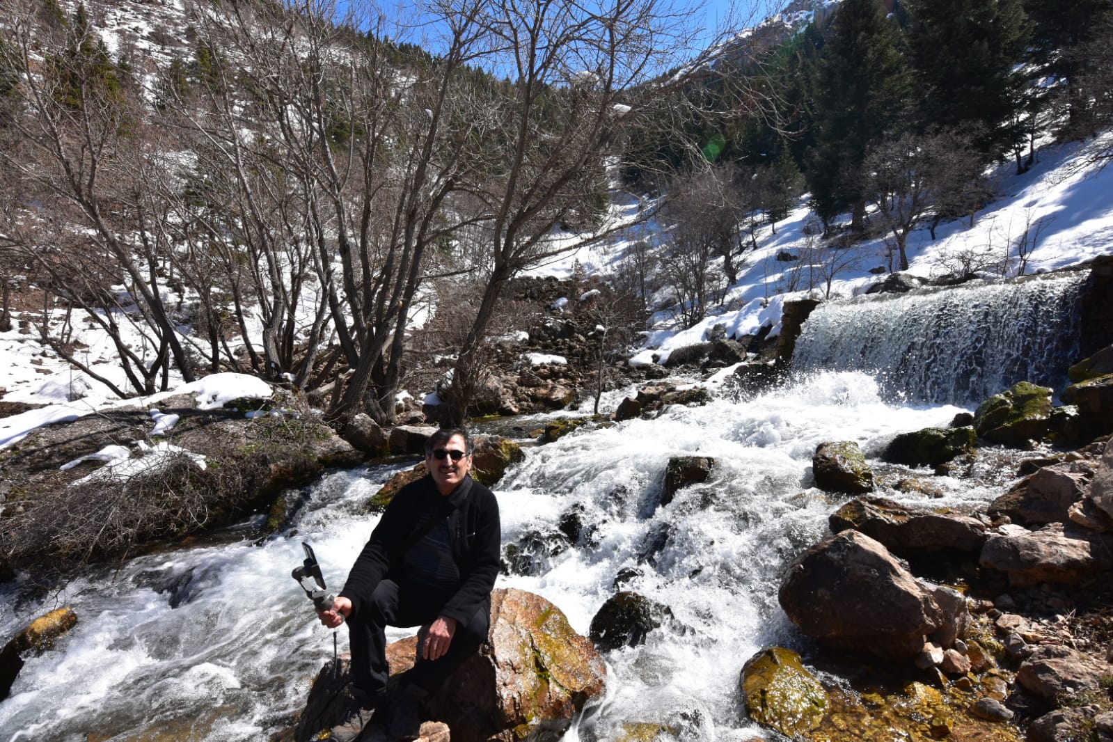 AYGIRDİBİNDE SULAR ÇOŞARKEN   VİDEOHABER