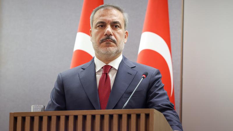 Bakan Fidan'dan çok sert açıklamalar: ABD örgüte destek veriyor!