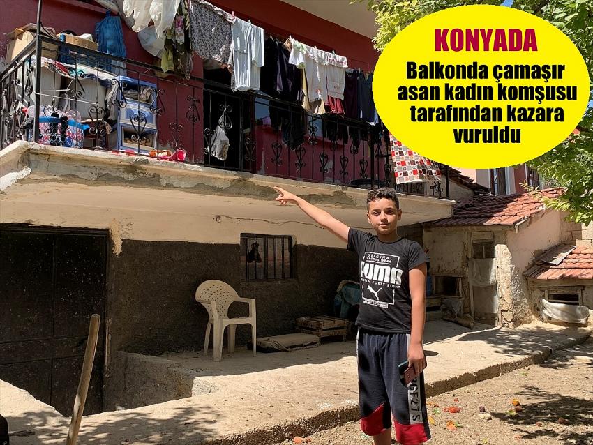  Balkonda çamaşır asan kadın komşusu tarafından kazara vuruldu