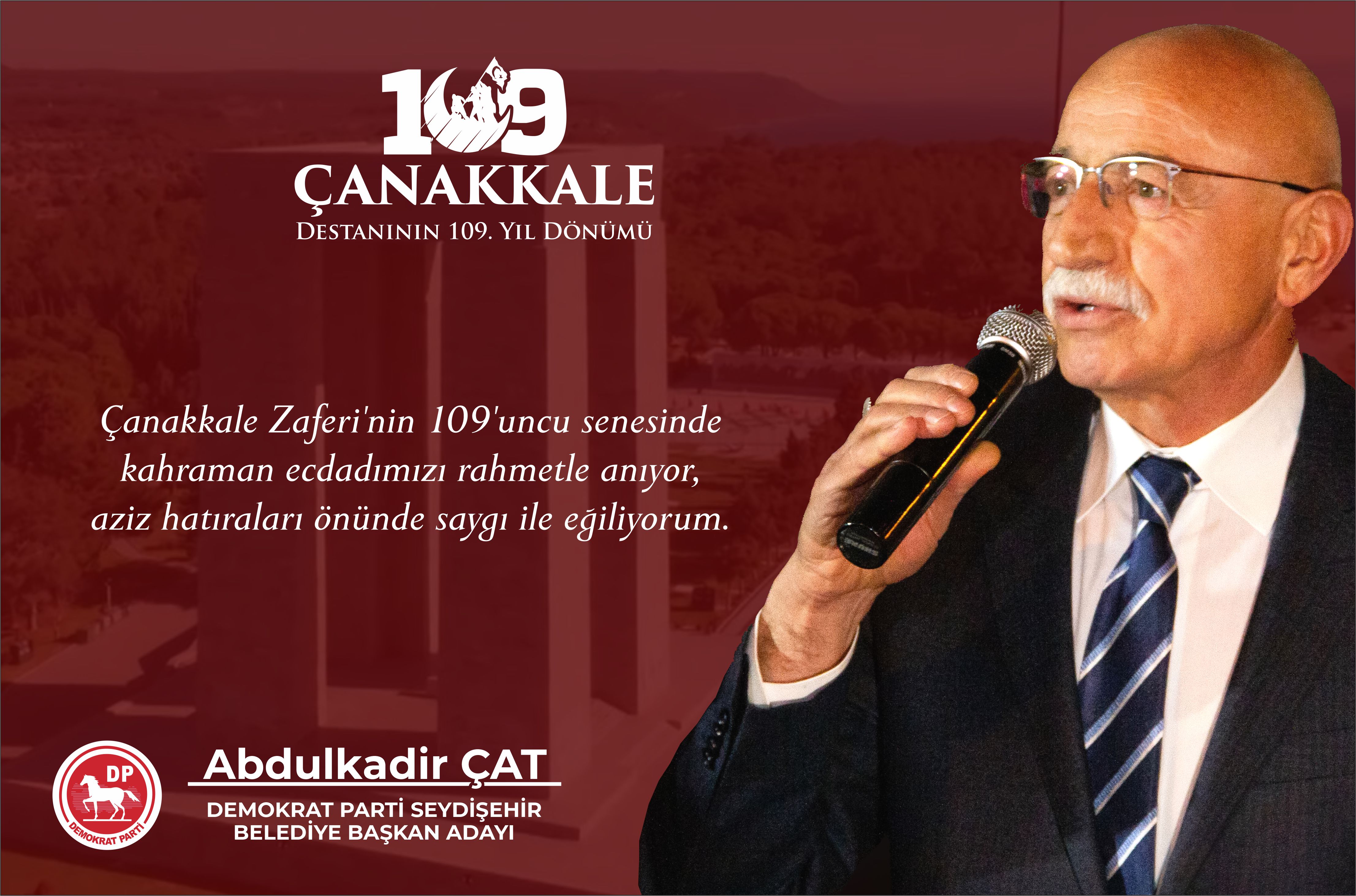 BAŞKAN ADAYI ABDULKADİR ÇATIN 18 MART MESAJI