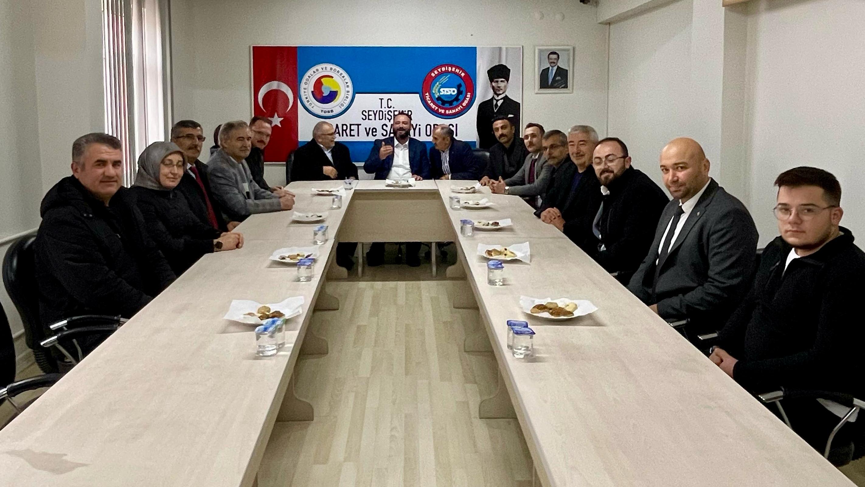 BAŞKAN ADAYI ABDULMUTTALİP DEMİREL'DEN STK'LARA ZİYARET