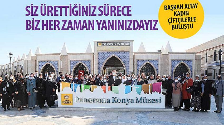 Başkan Altay Kadın Çiftçilerle Buluştu