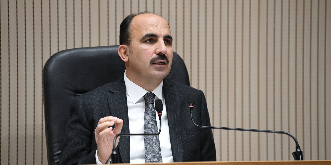 Başkan Altay Kuraklık  konusunda tüm Konya’yı uyardı