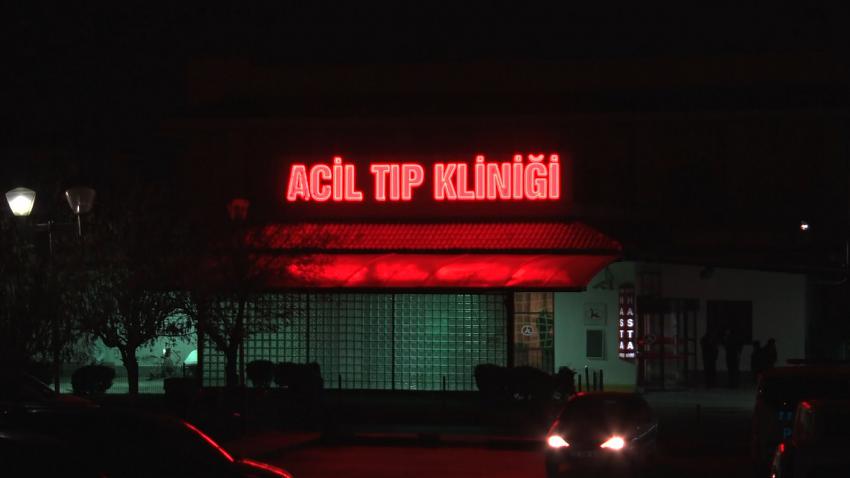 Başkentte eşini başından yaralayan kişi başında  ağladı