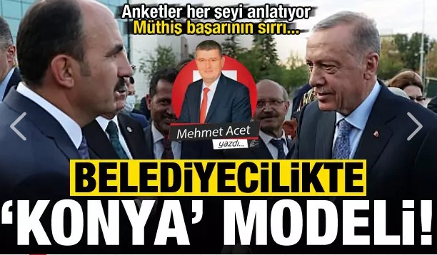 Belediyecilikte Konya modeli