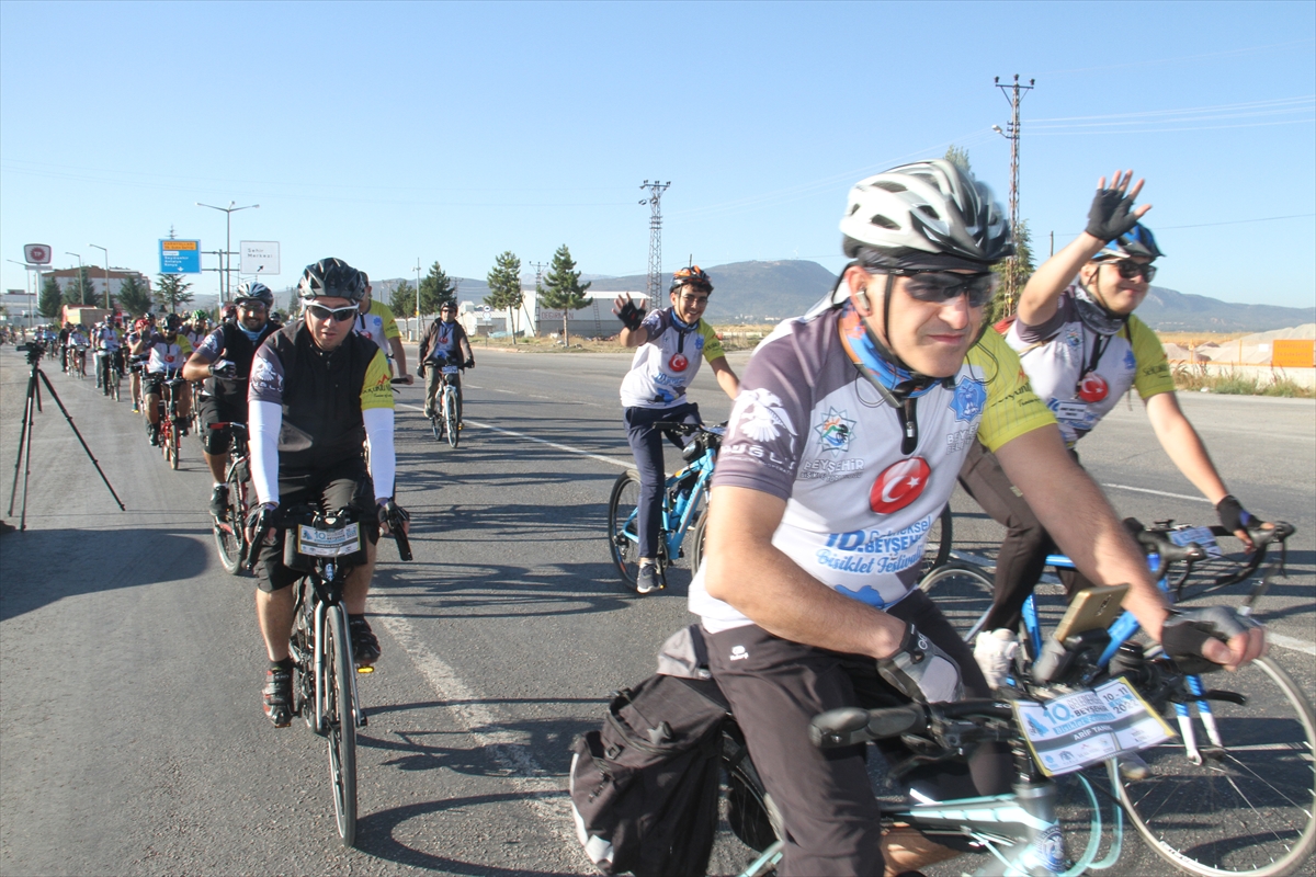 Beyşehir'de  10. Geleneksel Bisiklet Festivali başladı