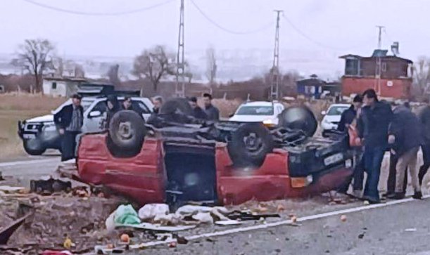 Beyşehir'de  3 ayrı trafik kazası! 5 Yaralı