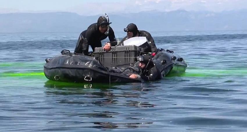  Beyşehir'de Anadolu Ankası Tatbikatında gölde kazazede kurtarma görevi yapıldı