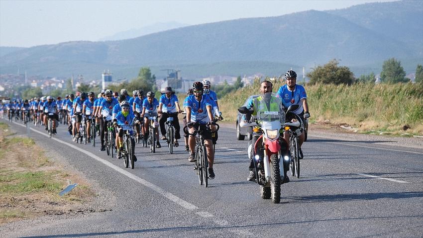 Beyşehir'de Geleneksel Bisiklet Festivali başladı