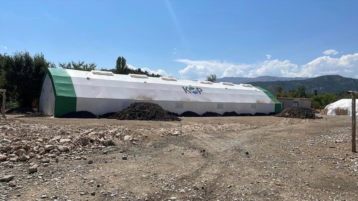 Beyşehir'de Küçükbaş Hayvan Çadırı Desteği Verildi