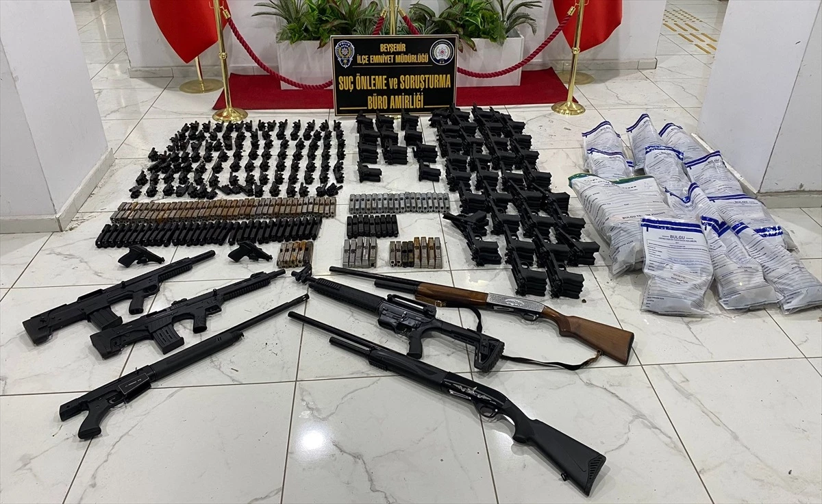Beyşehir'de  silah kaçakçılığı operasyonu: 4 şüpheli tutuklandı