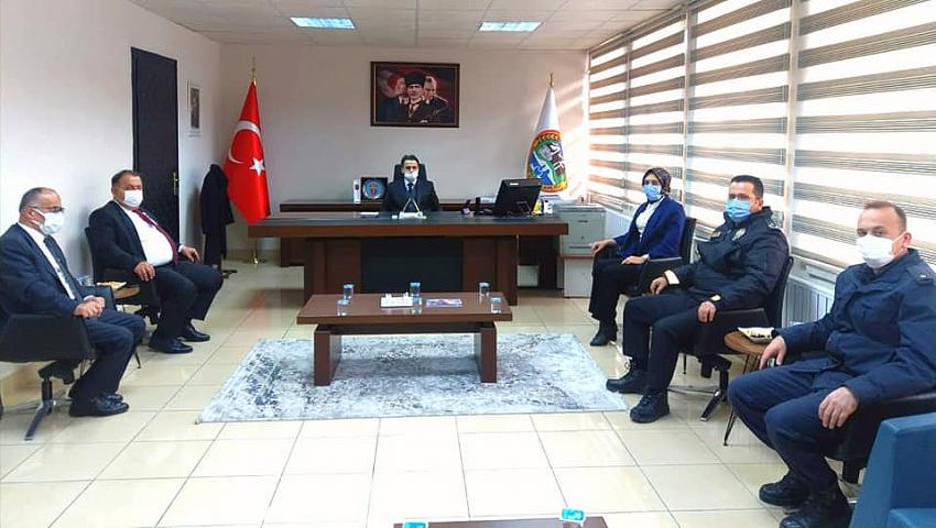 Beyşehir protokolü, Seydişehir Kaymakamınıziyaret etti