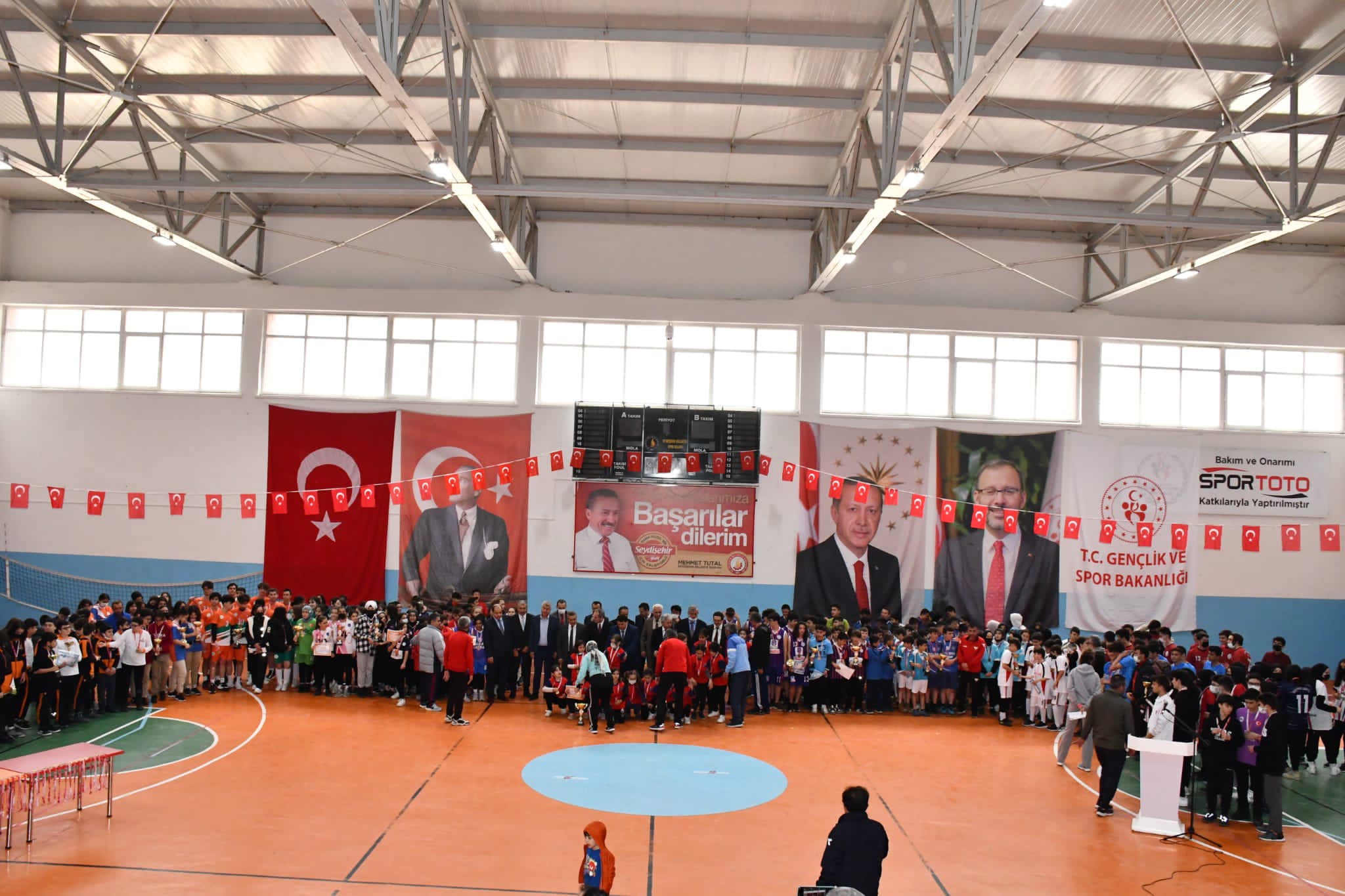 Bölgesel Lig Turnuvasının Ödül Töreni Seydişehir'de Yapıldı