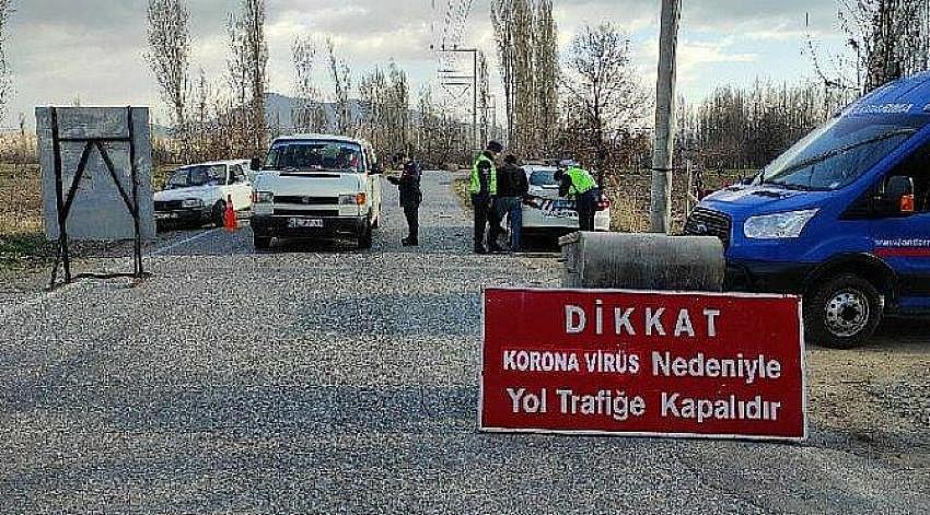 Bostandere'de  karantinanın  bitiş  tarihi 23 Şubat  Saat 24.00