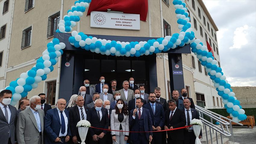 Bozkır'da Engelli ve Yaşlı Bakım  Merkezi açıldı