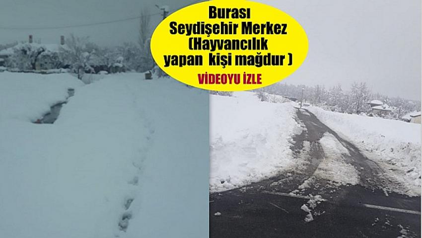  Burası Seydişehir Merkez (Hayvancılık yapan  kişi mağdur ) VİDEOYU İZLE
