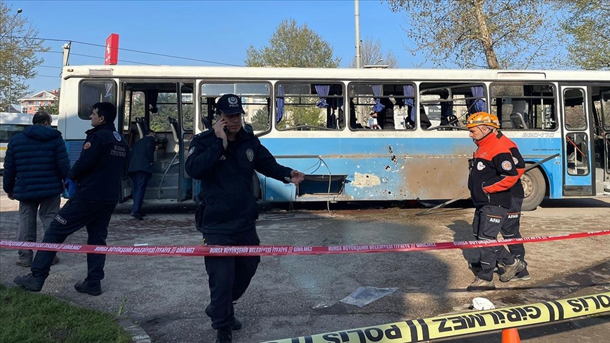 Bursa'da cezaevi aracına bombalı saldırı: 1 şehit, 3 yaralı