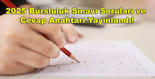 Bursluluk sınavı İOKBS 2025 soru ve cevap anahtarları yayımlandı