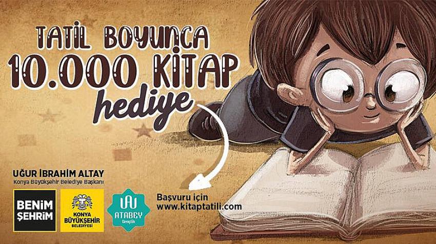 Büyükşehir’den Yarıyıl Tatilindeki Öğrencilere 10 Bin Kitap