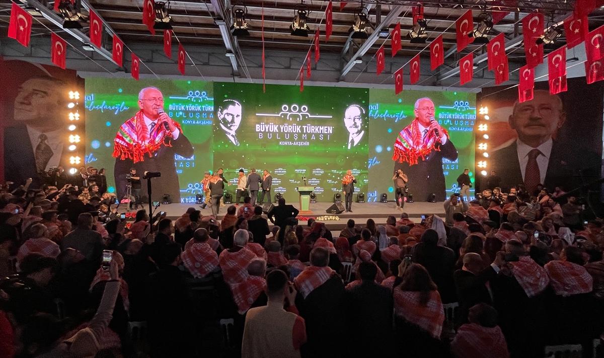 CHP Lideri Kılıçdaroğlu Konya’da il yapma sözü verdi