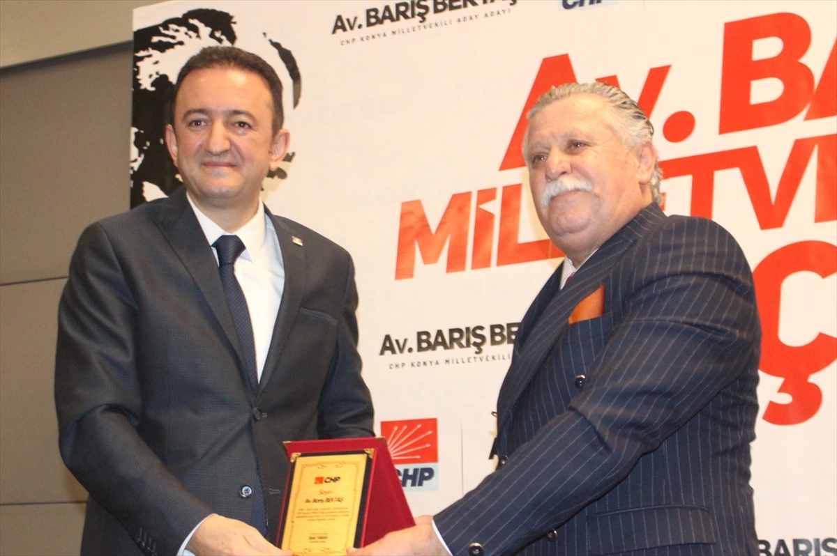 CHP Konya İl Başkanlığında devir teslim töreni