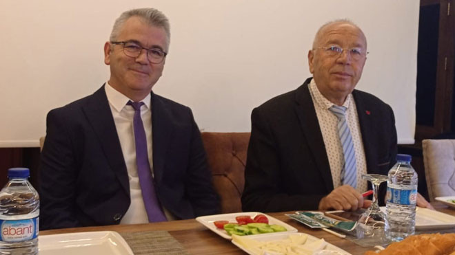 CHP Seydişehir Belediye başkan adayı Hasan Ustaoğlu: basınla  buluştu