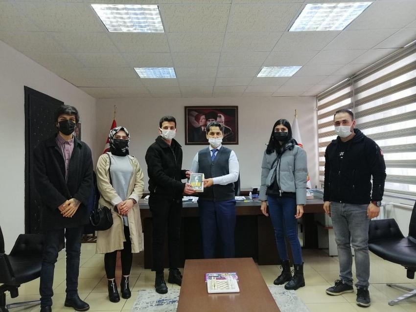 CHP SEYDİŞEHİR GENÇLİK KOLLARI KAYMAKAM AYDIN ERDOĞANI ZİYARET ETTİ