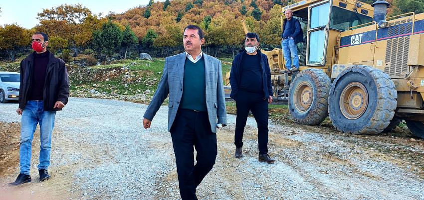 Çiftlik Mahallesi halkından Başkan İsa Akgül’e teşekkür.