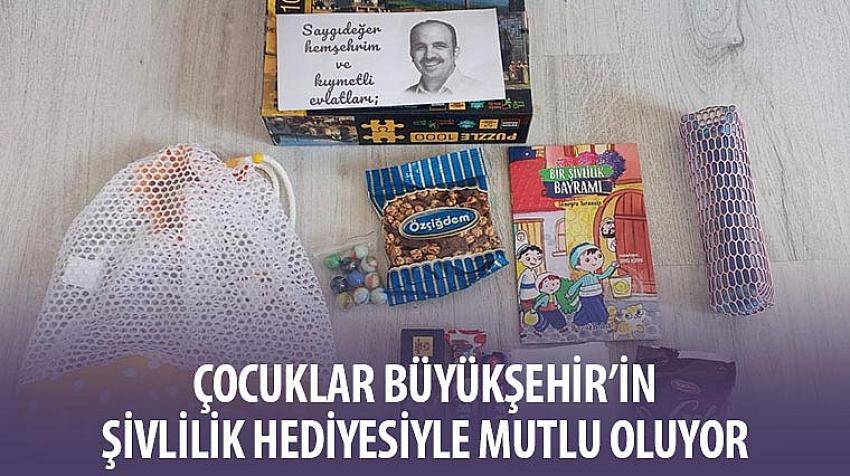 Çocuklar Büyükşehir’in Şivlilik Hediyesiyle Mutlu Oluyor