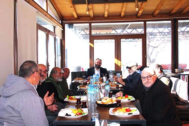 Cumhur İttifakı Adayı Abdulmuttalip Demirel gazetecilerle kahvaltıda buluştu