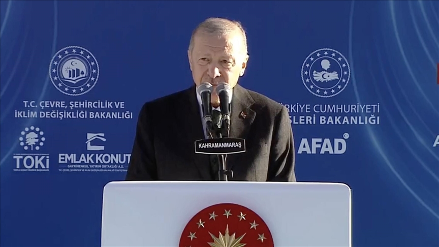 Cumhurbaşkanı Erdoğan, 155.000 Konut Anahtar Teslimi ve Kura Çekimi Töreni'nde konuştu.