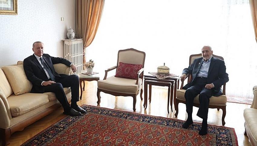Cumhurbaşkanı Erdoğan'dan Saadet Partili Asiltürk'e ziyaret