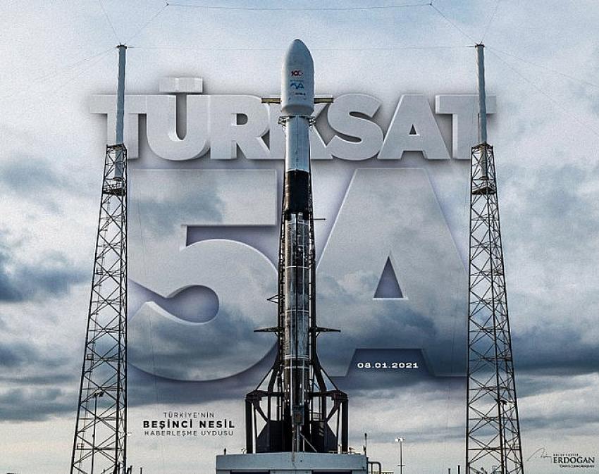 Cumhurbaşkanı Erdoğan'dan Türksat 5A paylaşımı