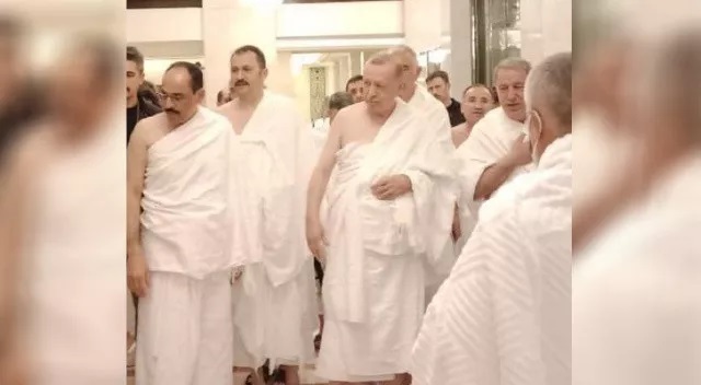 Cumhurbaşkanı Erdoğan'dan umre ziyareti
