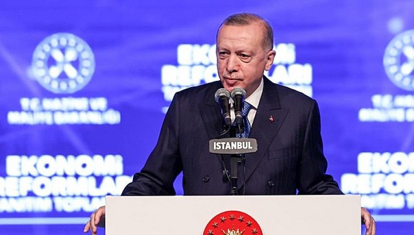 Cumhurbaşkanı Erdoğan ekonomi reformlarını açıklıyor