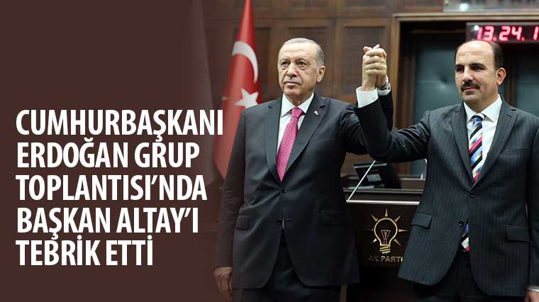 Cumhurbaşkanı Erdoğan Grup Toplantısı’nda Konya Belediyecilik  dersi  veriyor.