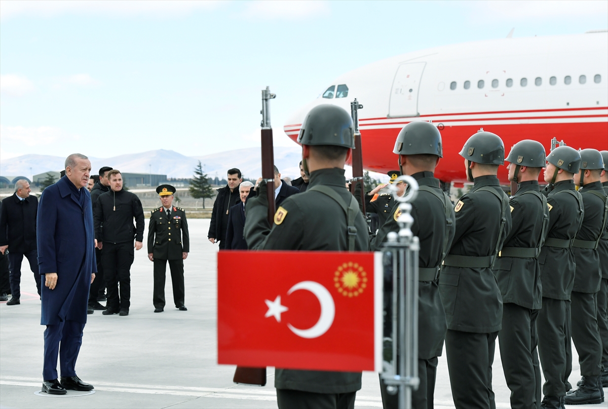 Cumhurbaşkanı Erdoğan, Konya'ya geldi