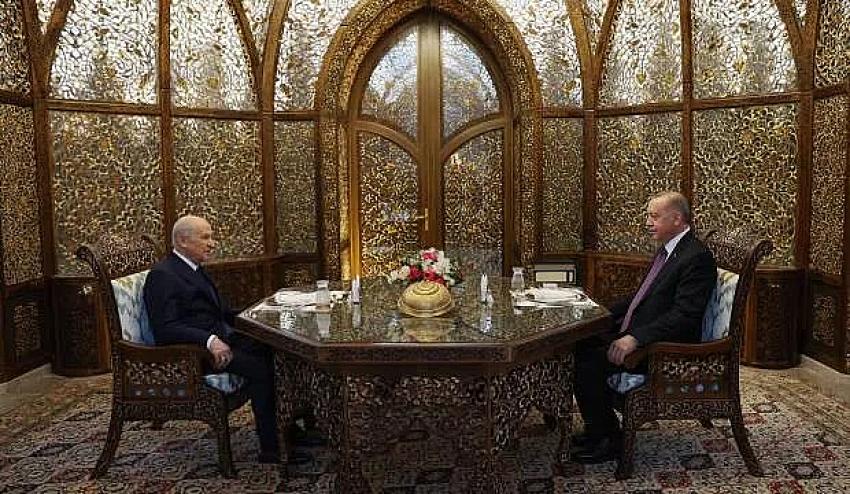 Cumhurbaşkanı Erdoğan ve Devlet Bahçeli iftarda buluştu