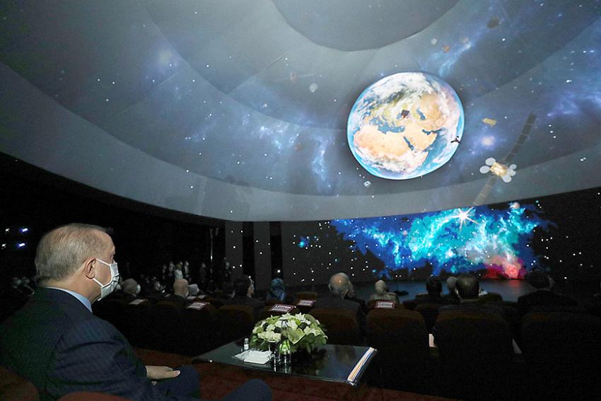 Cumhurbaşkanı Erdoğan: Yeryüzünde adaleti tesis etmenin yolu gökyüzünde güçlü bir şekilde var olmaktan geçiyor