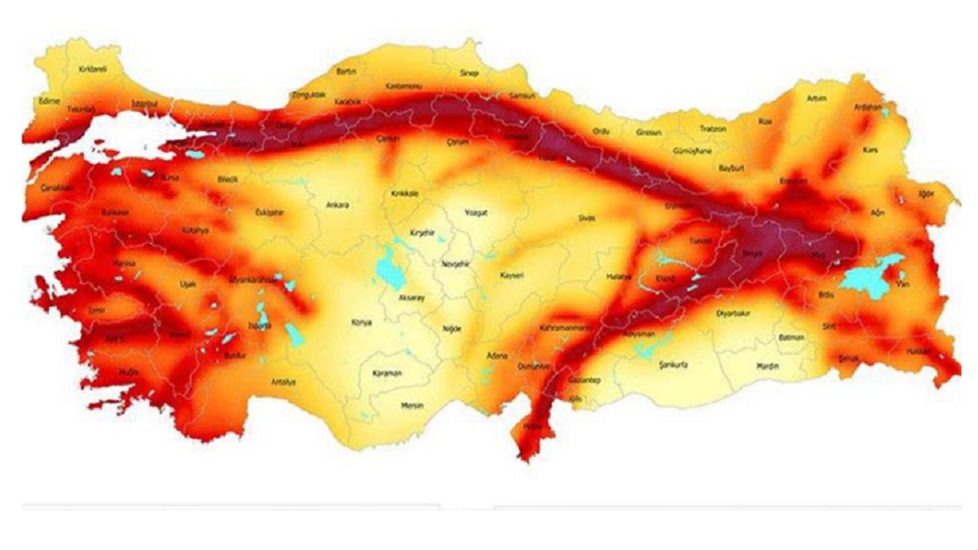 Deprem riskinin en düşük olduğu şehirler belirlendi
