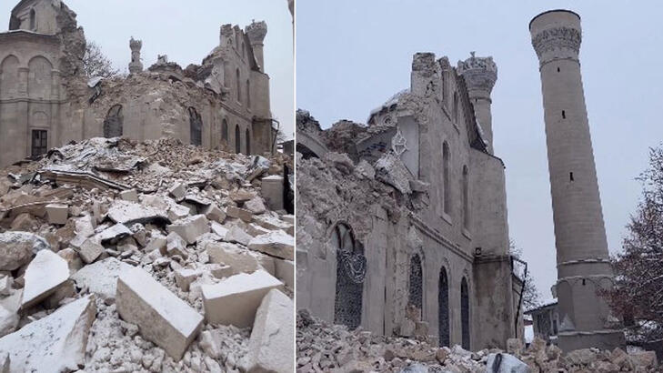 Depremde  Malatya'da Kaç cami yıkıldı